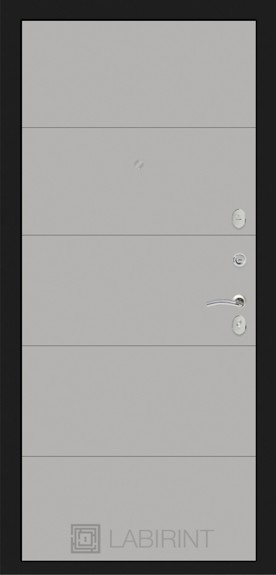 Входная дверь Labirint New York 13, Цвет "Грей Софт (Серый светлый)"
