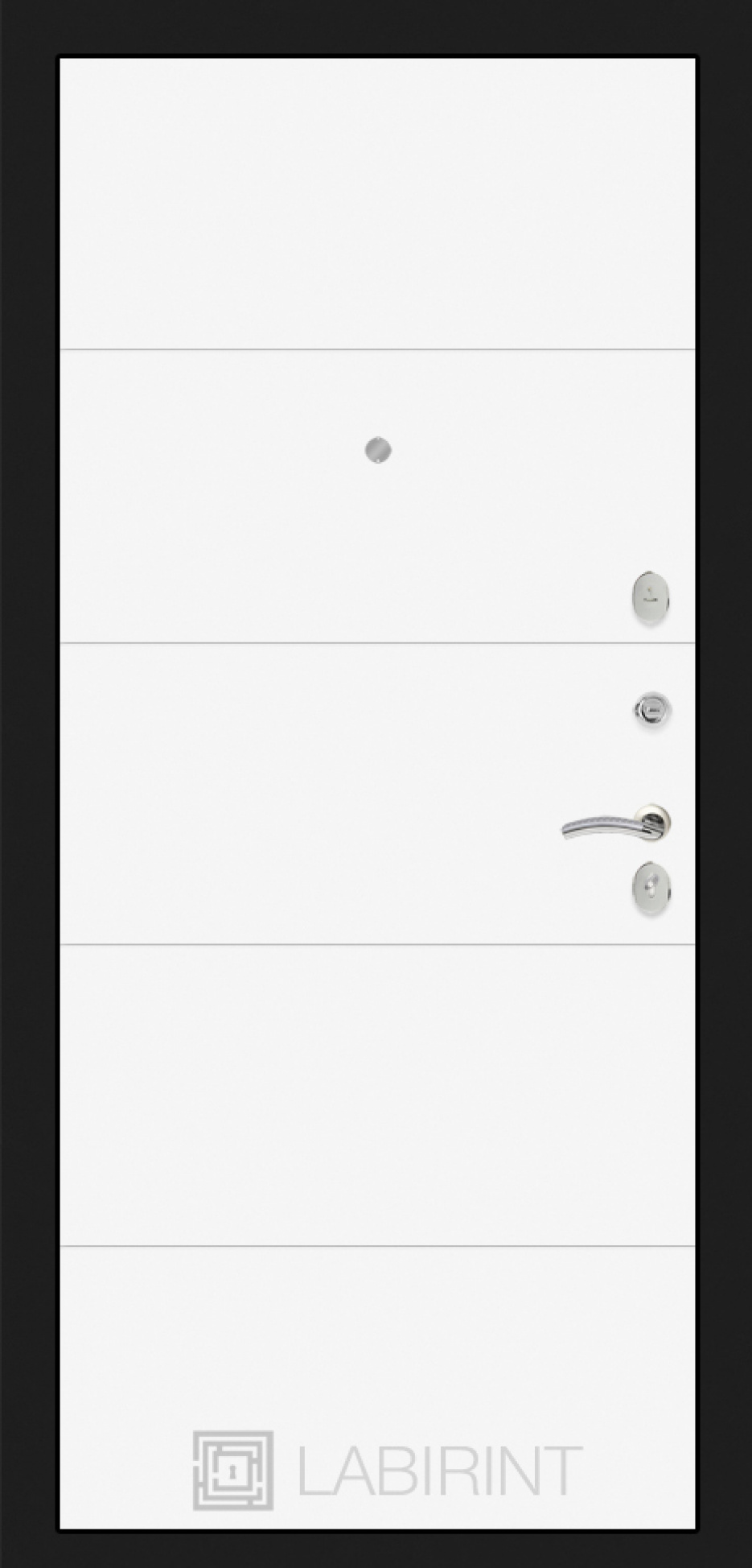 Входная дверь Labirint New York 13, Цвет "Белый софт"