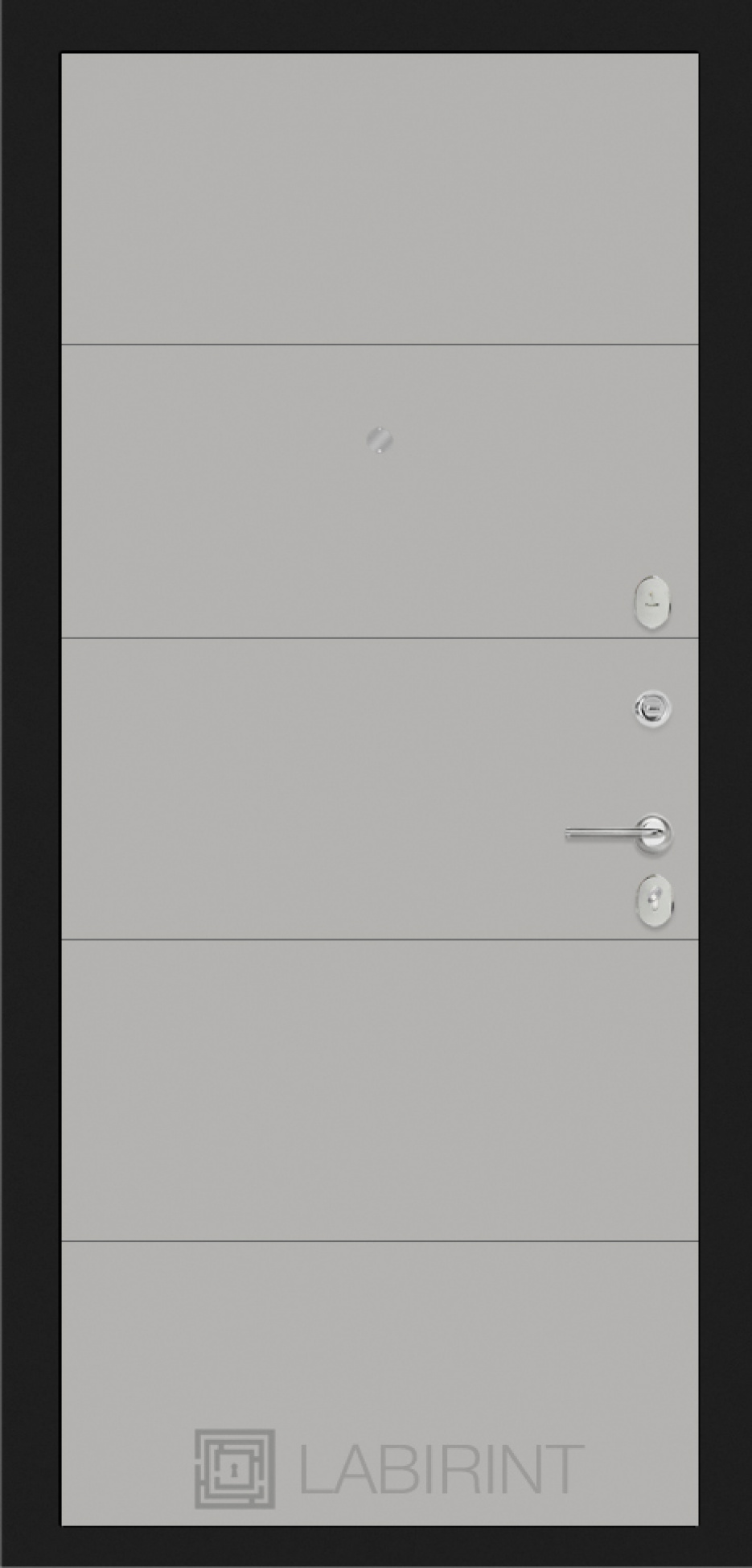Входная дверь Labirint Urban 13, Цвет "Грей Софт (Серый светлый)"