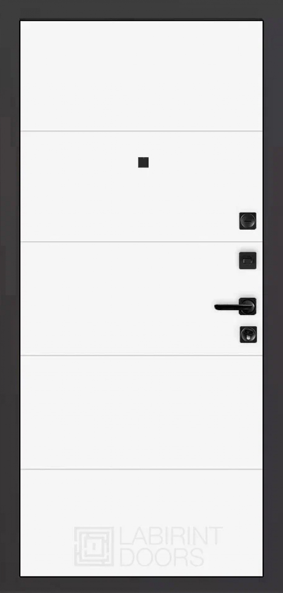 Входная дверь Labirint Infinity 13, Цвет "Белый софт"
